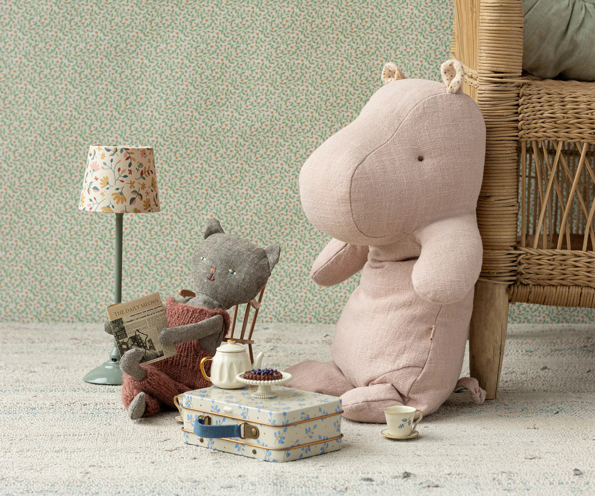 Maileg - Nilpferd Hippo Hellrosa Medium