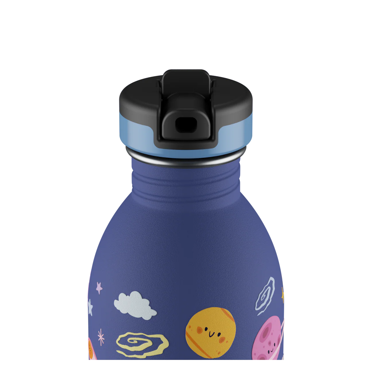 24 Bottles - Trinkflasche 500ml Weltall blau