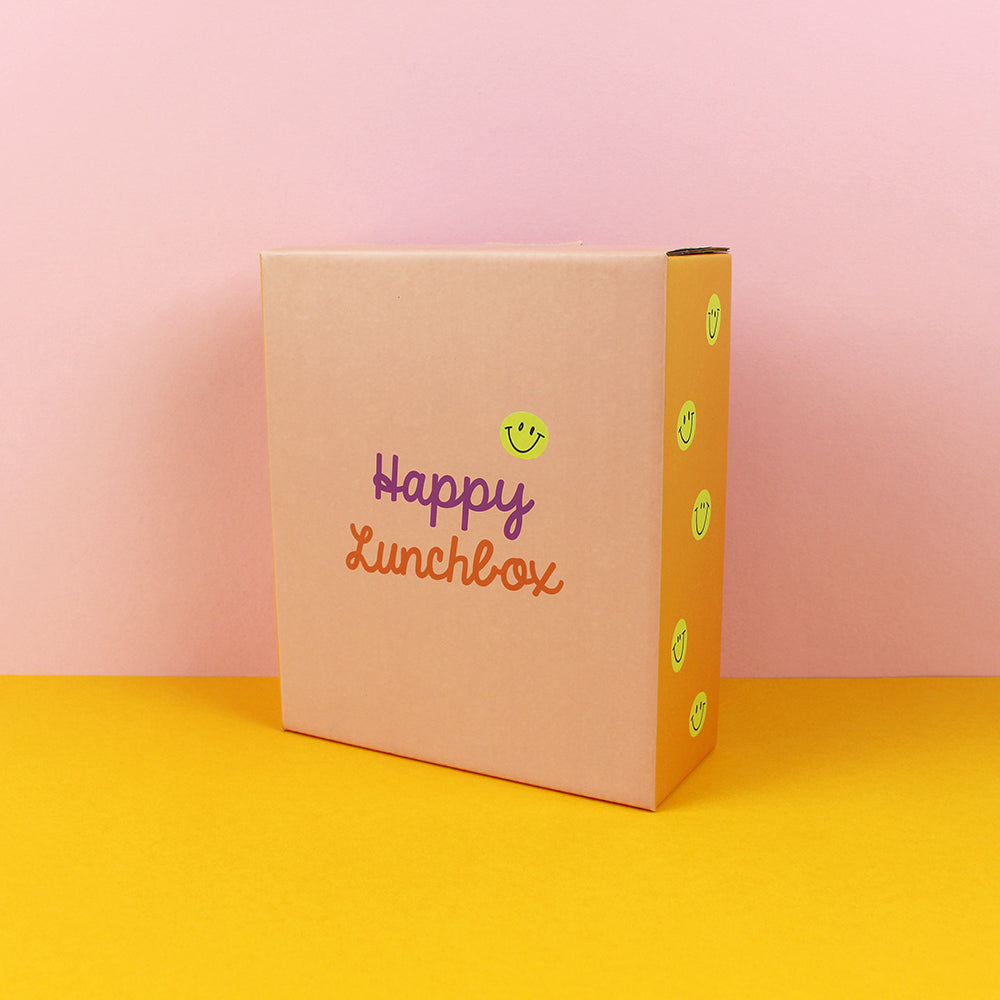 Ava & Yves - Lunchbox smile, rosa-rot-violett
