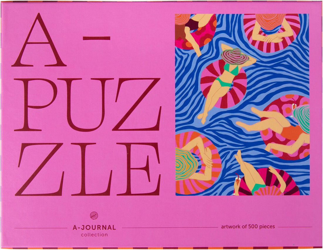 A-Journal - Damen Puzzle Pool Party