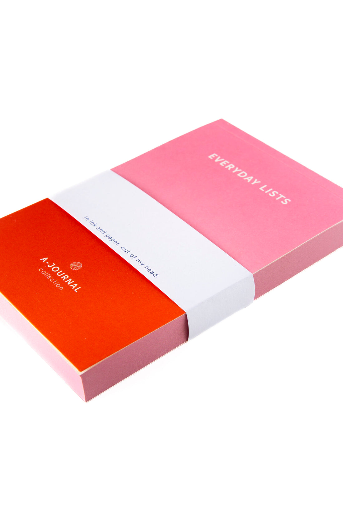 A-Journal - Notizblock Pink Red