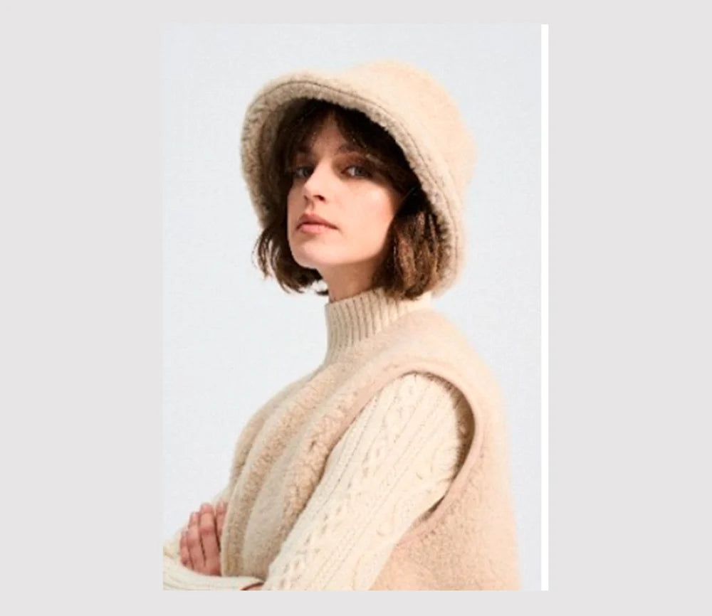 Alwero - Hut BOOKET Wolle (bio) beige - AURYN Shop