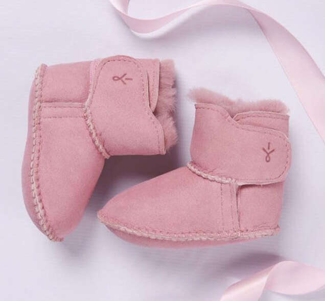 EMU Australia - Stiefel mit doppelseitigem Lammfell rosa - AURYN Shop