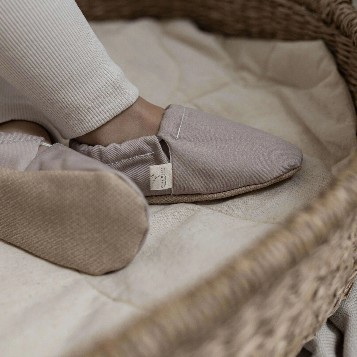 Cosy Roots - Baby Schuhe vegan caramel