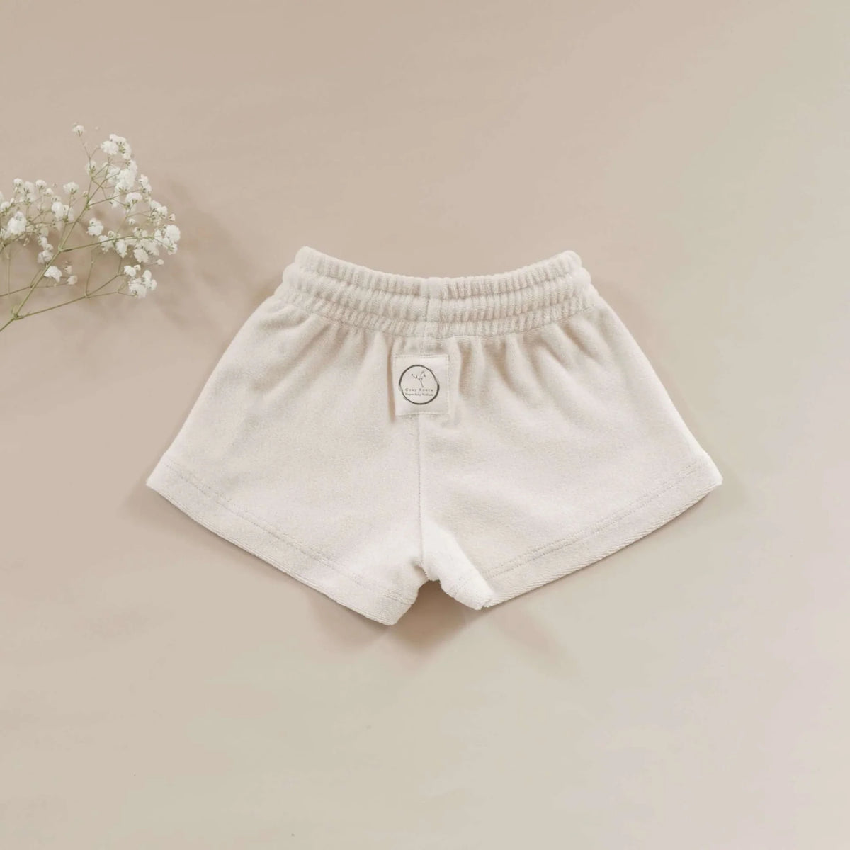 Cosy Roots - Baby Shorts „Terry“ sand