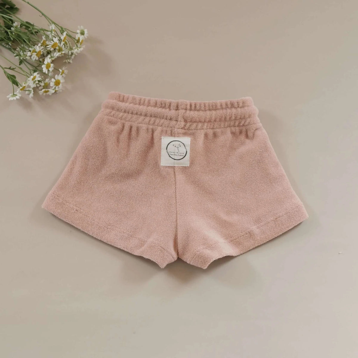 Cosy Roots - Kinder Shorts „Terry“ rosa
