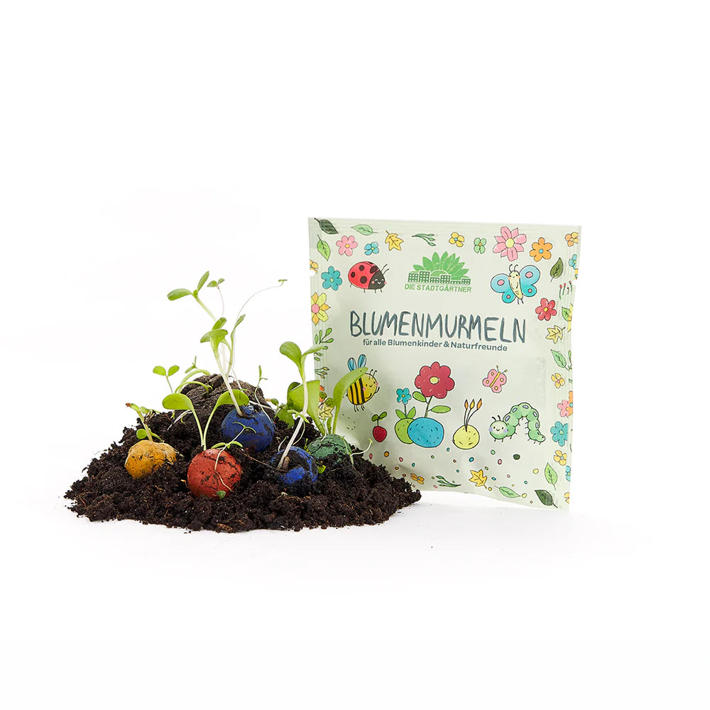 Die Stadtgärtner - 5 Blumenmurmeln in der Tüte