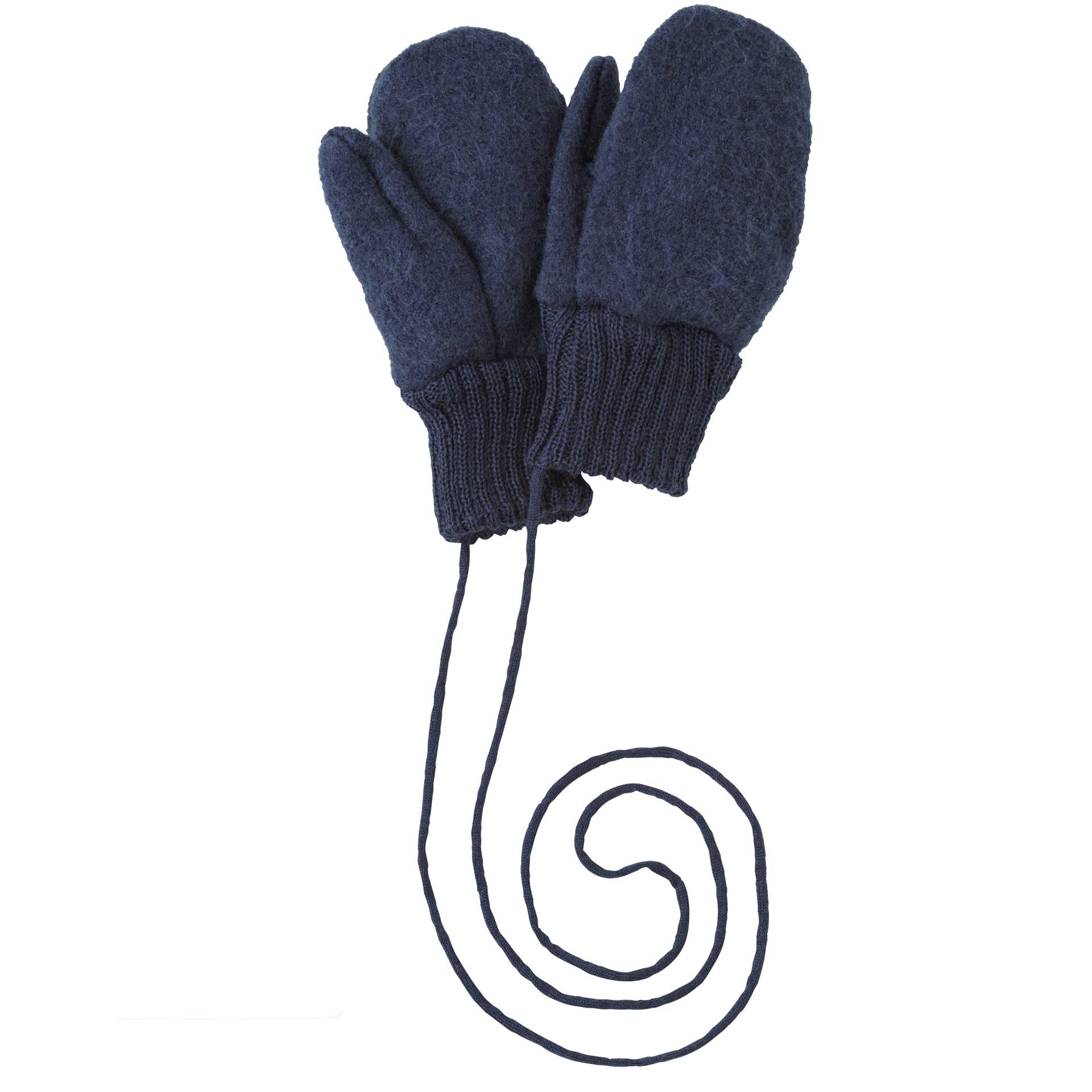 Disana - Walkhandschuhe Wolle dunkelblau
