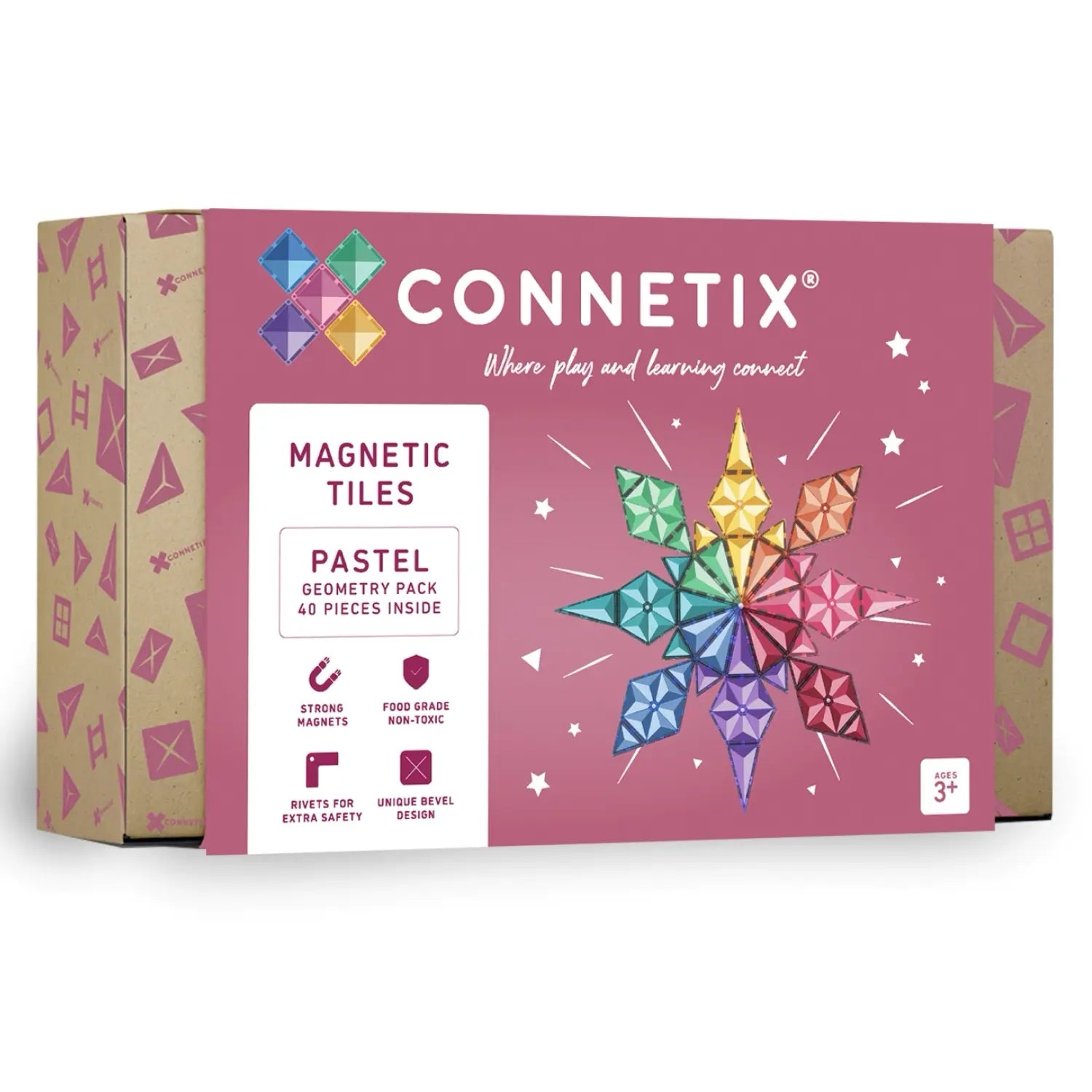 Connetix - Magnetbausteine Pastel Geometry