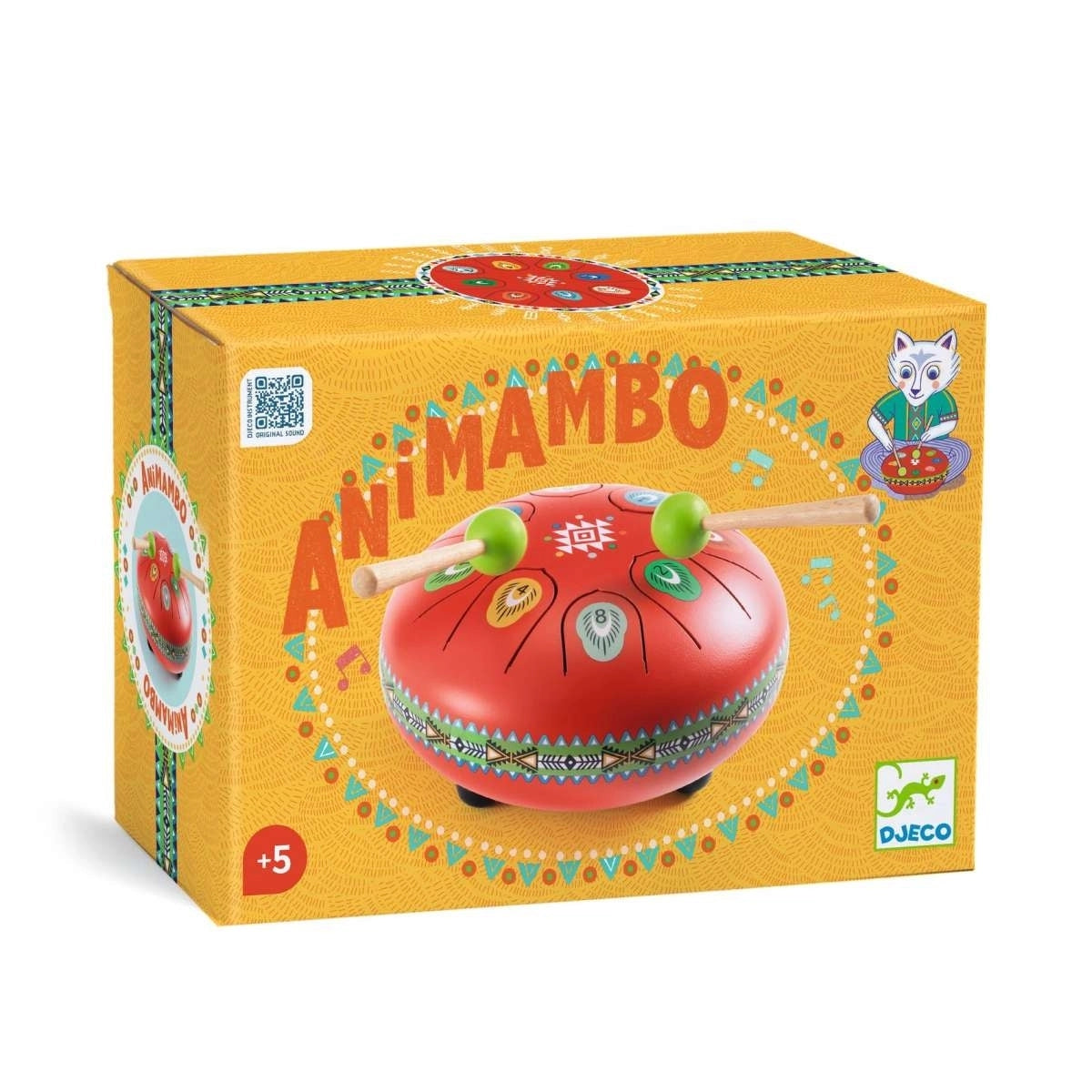 Djeco - Animambo rote Zungentrommel