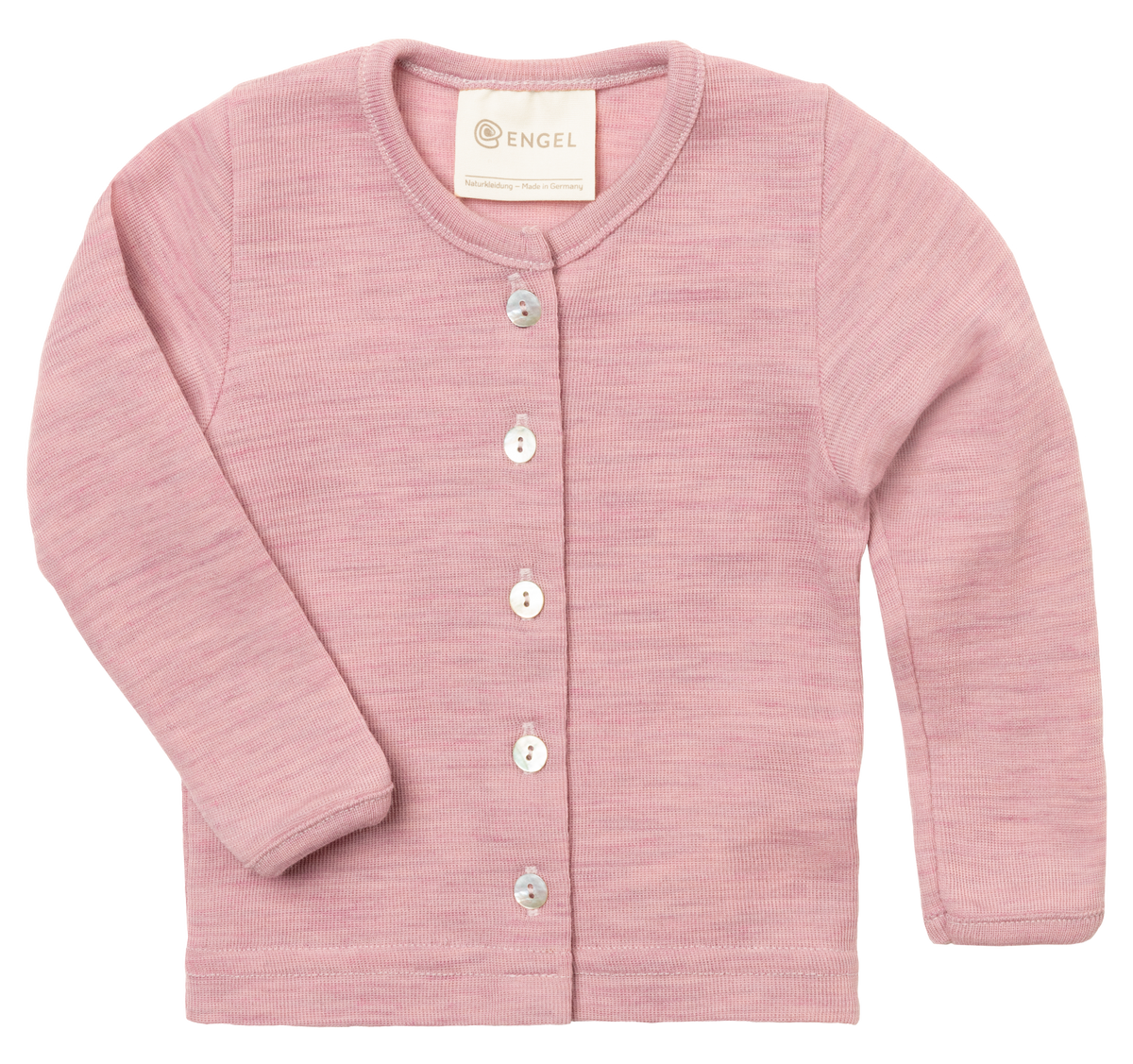Engel - Baby Cardigan Wolle rosa