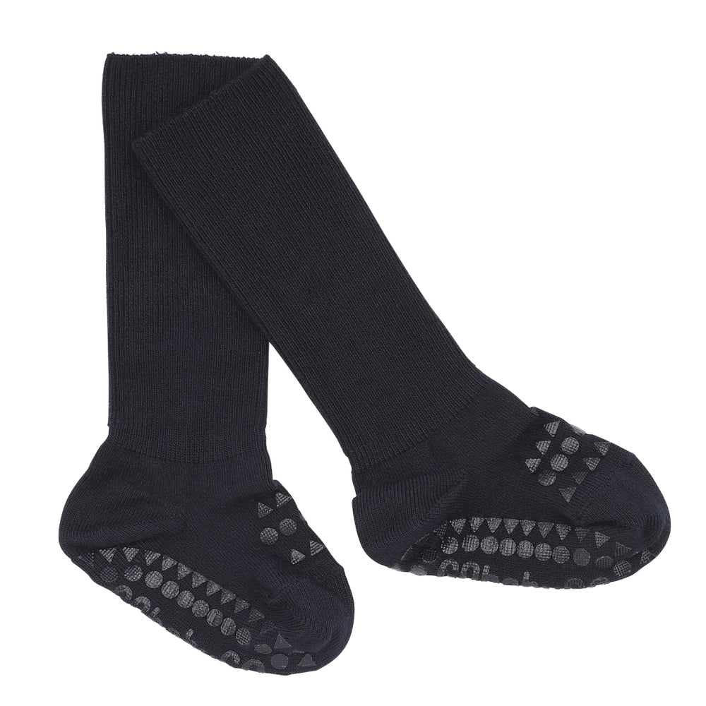 Go Baby Go - Bambus Stoppersocken dunkelblau