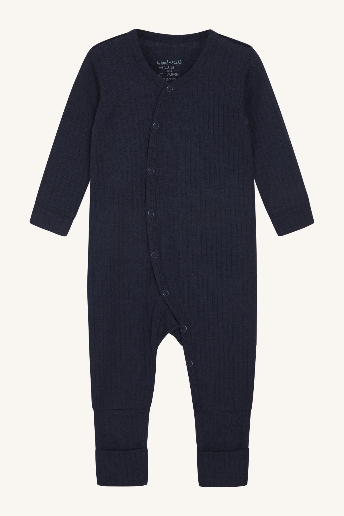 Hust & Claire - Baby Srampler Wolle/ Seide dunkelblau