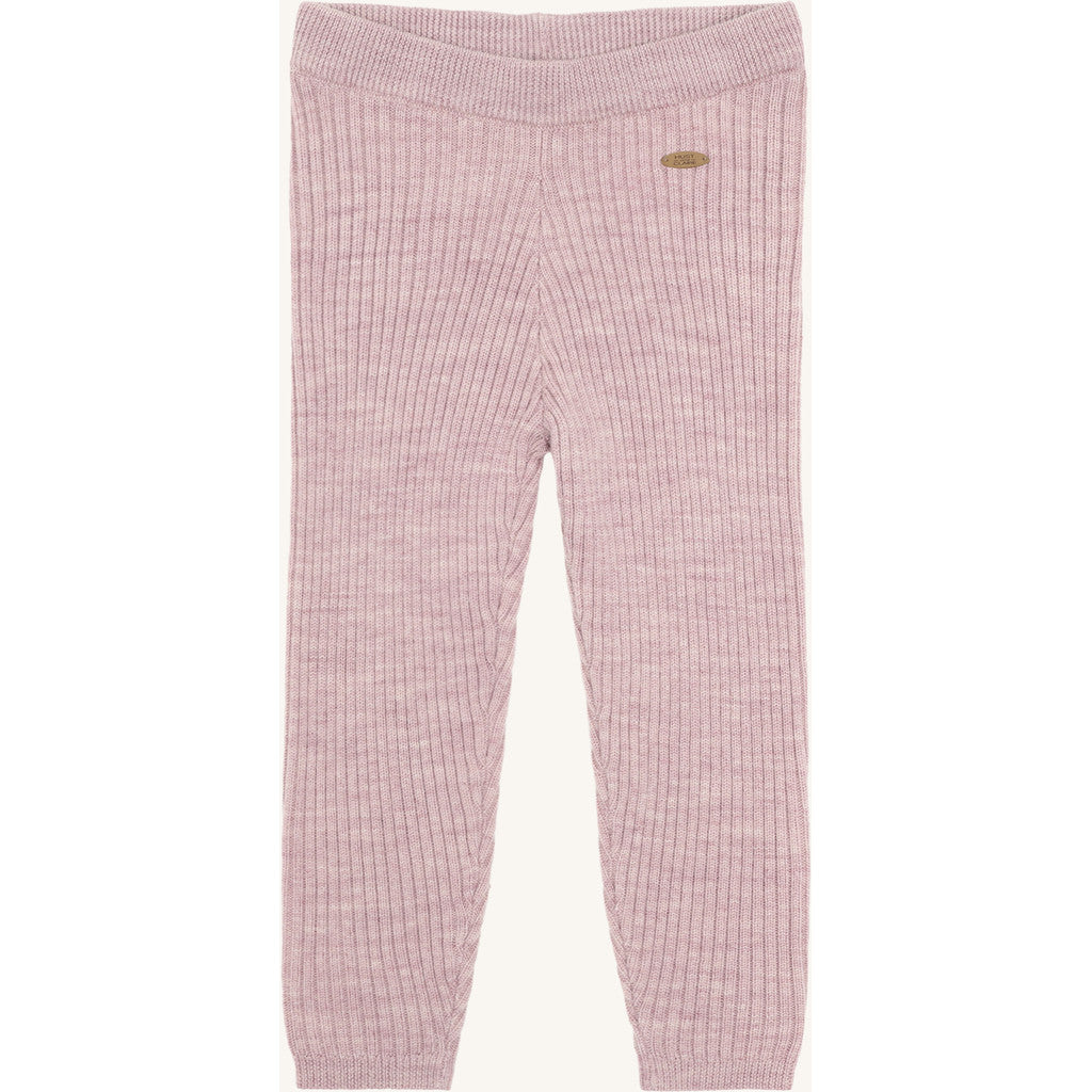 Hust & Claire - Baby Leggings aus Merinowolle Rosa
