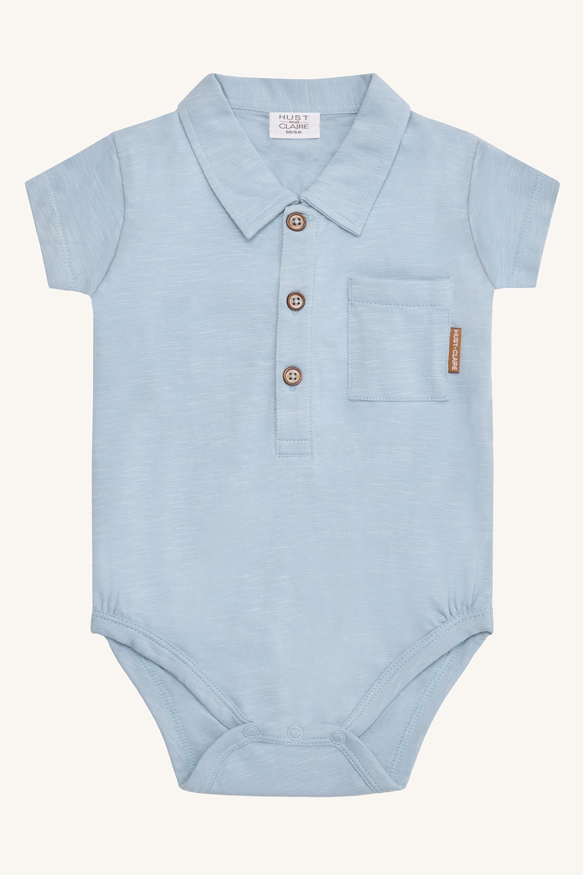Hustandclaire-Body-Blau-Kragen