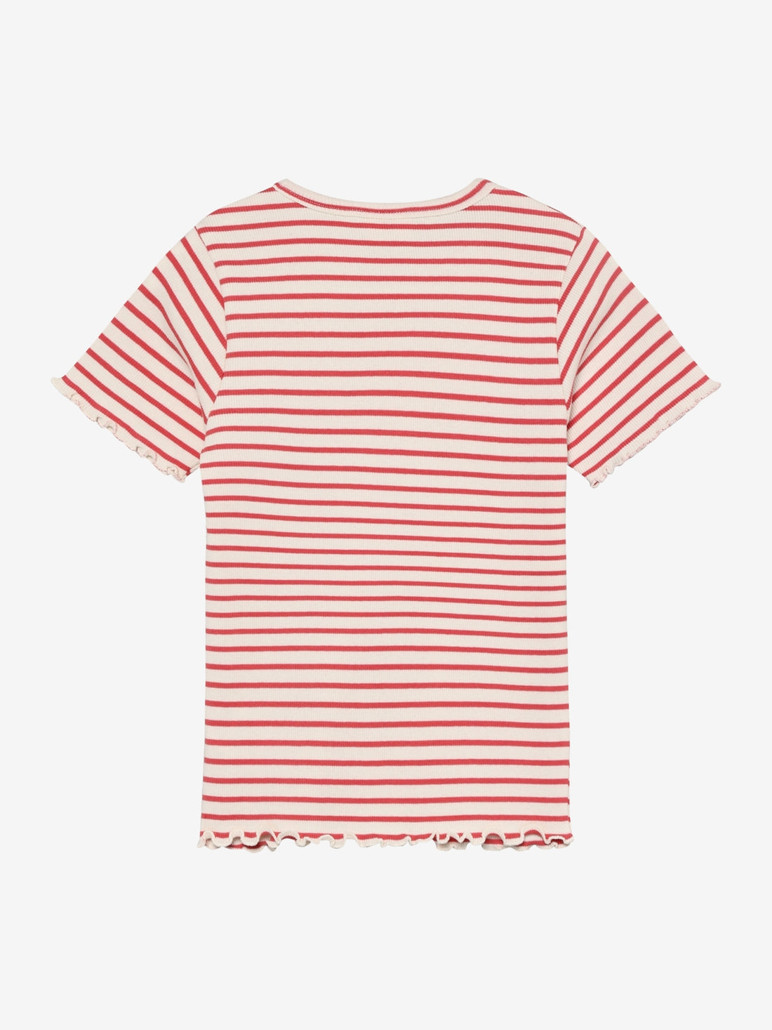 Minymo - Kinder T-Shirt gestreift rot-weiß