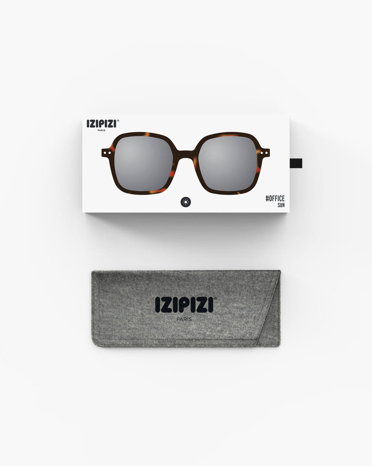 Izipizi - Sonnenbrille Frauen in tortoise mit Verpackung