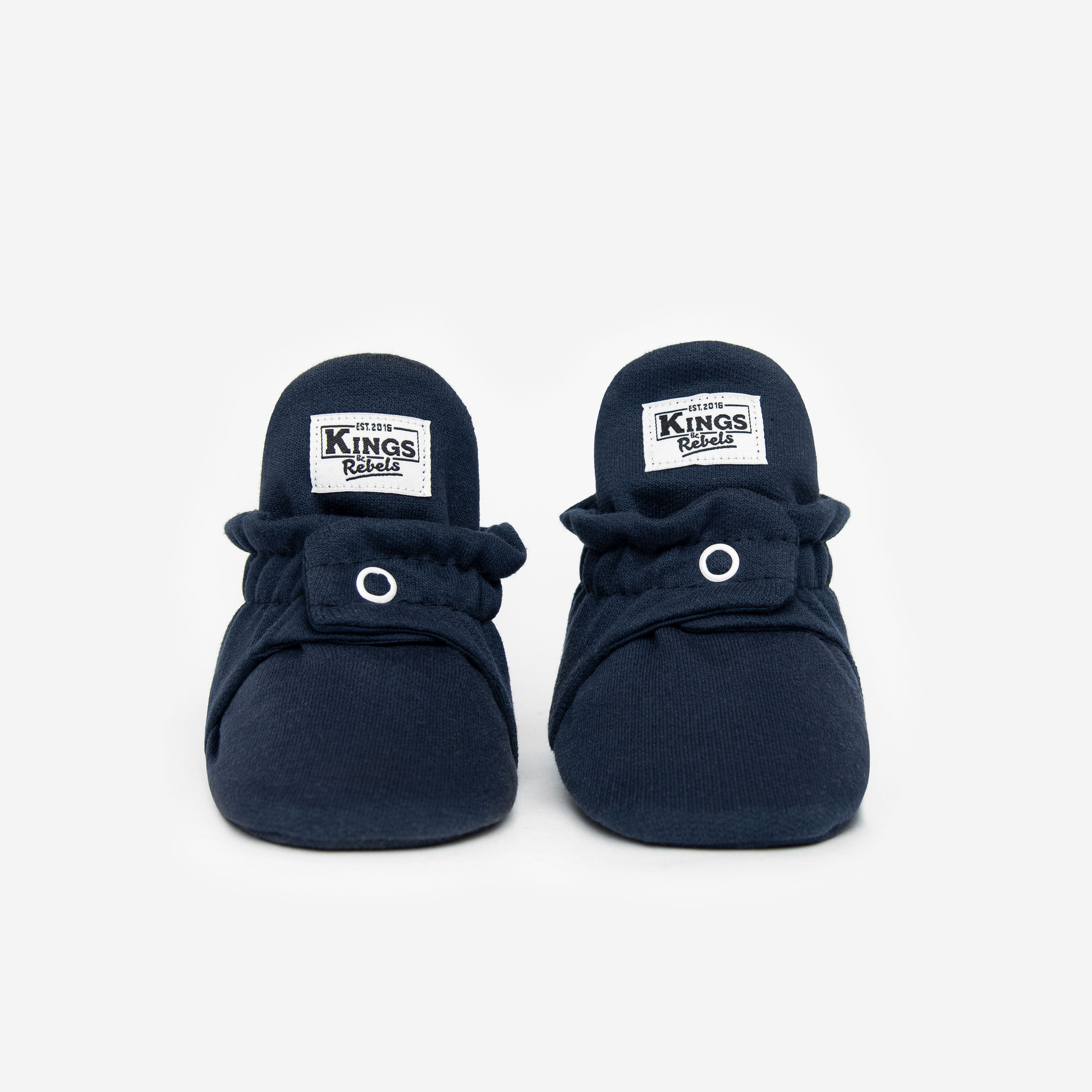 Kings & Rebels - Rutschfeste Schuhe Baumwolle Dunkelblau
