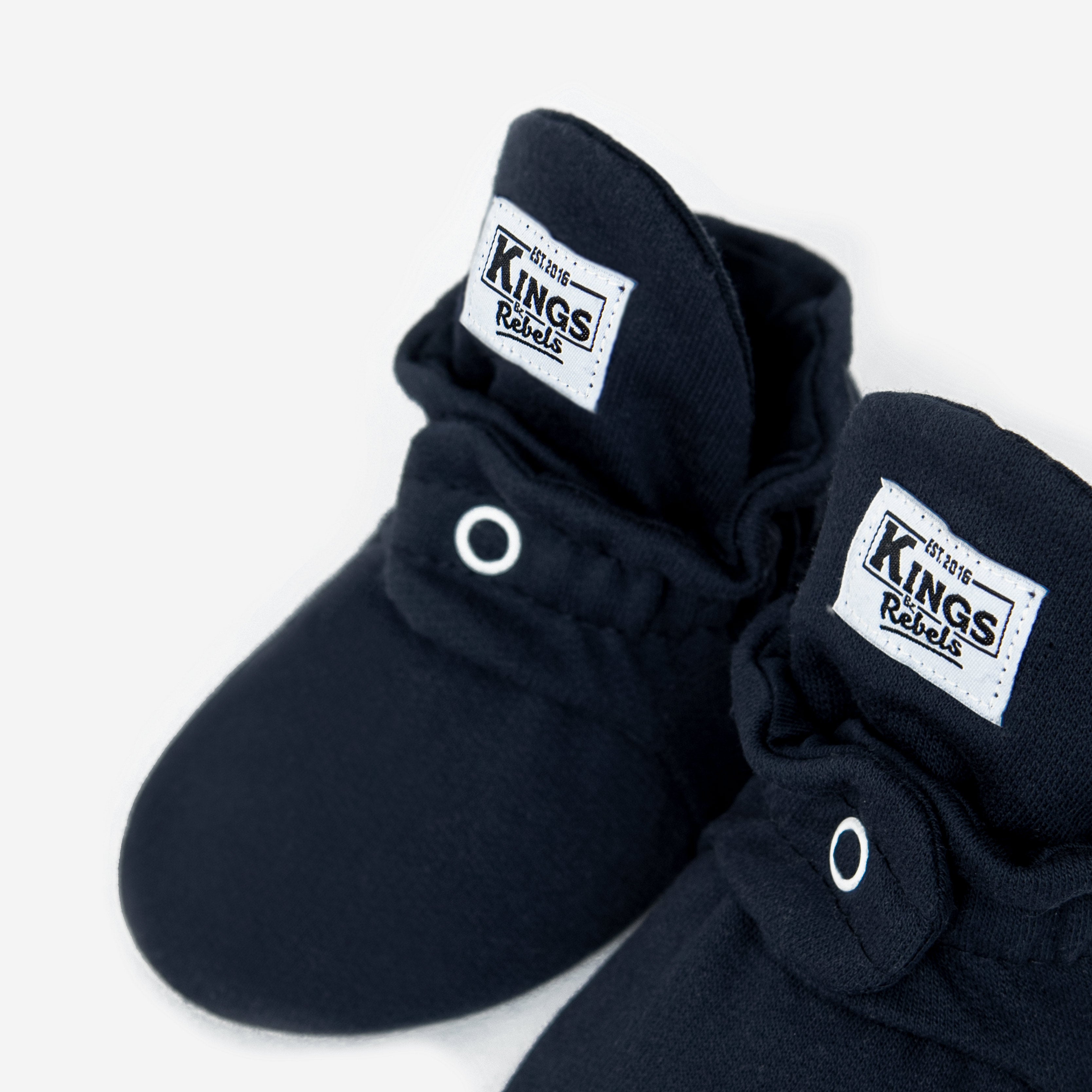 Kings & Rebels - Rutschfeste Schuhe Baumwolle Dunkelblau