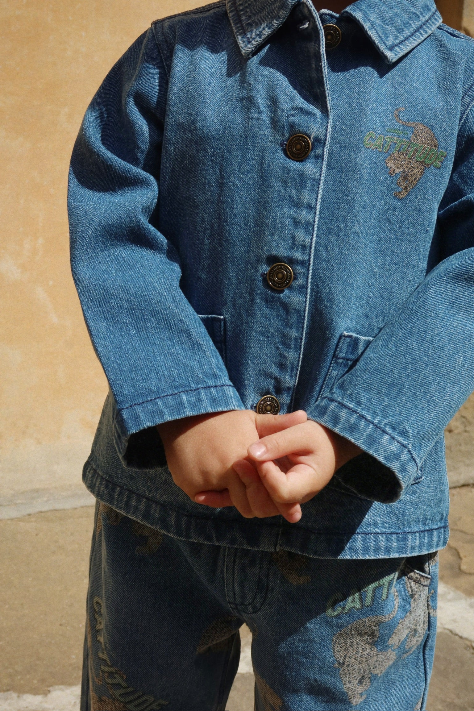 Konges Slojd - Kinder Jeansjacke "Magot" 100% Bio-Baumwolle