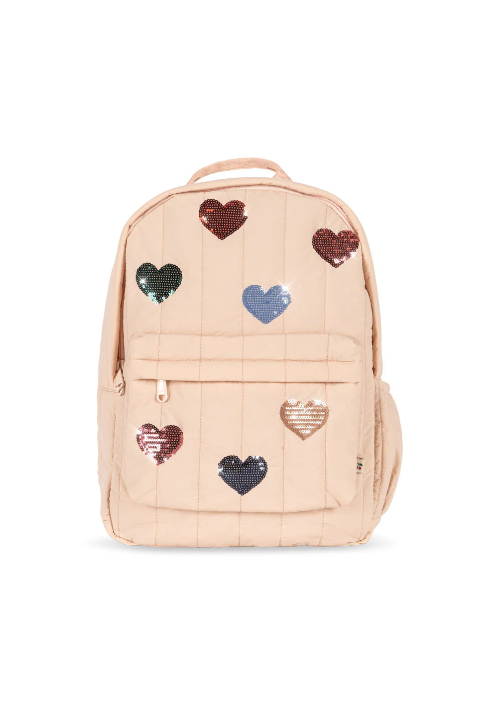 Konges Slojd - Rucksack für Kinder/Mädchen mit Herzen in rosa