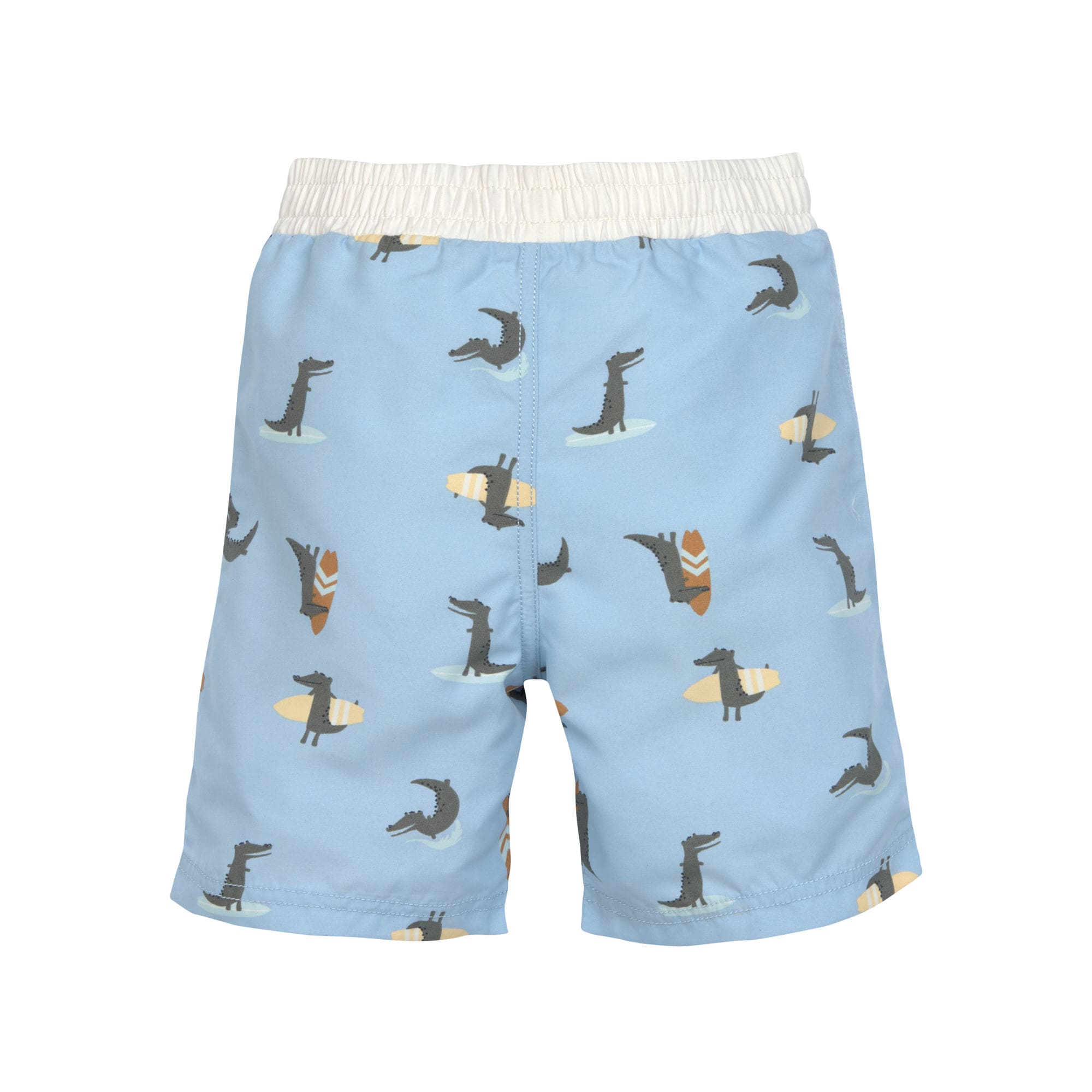 Lässig-Badehose-Krokodil-blau