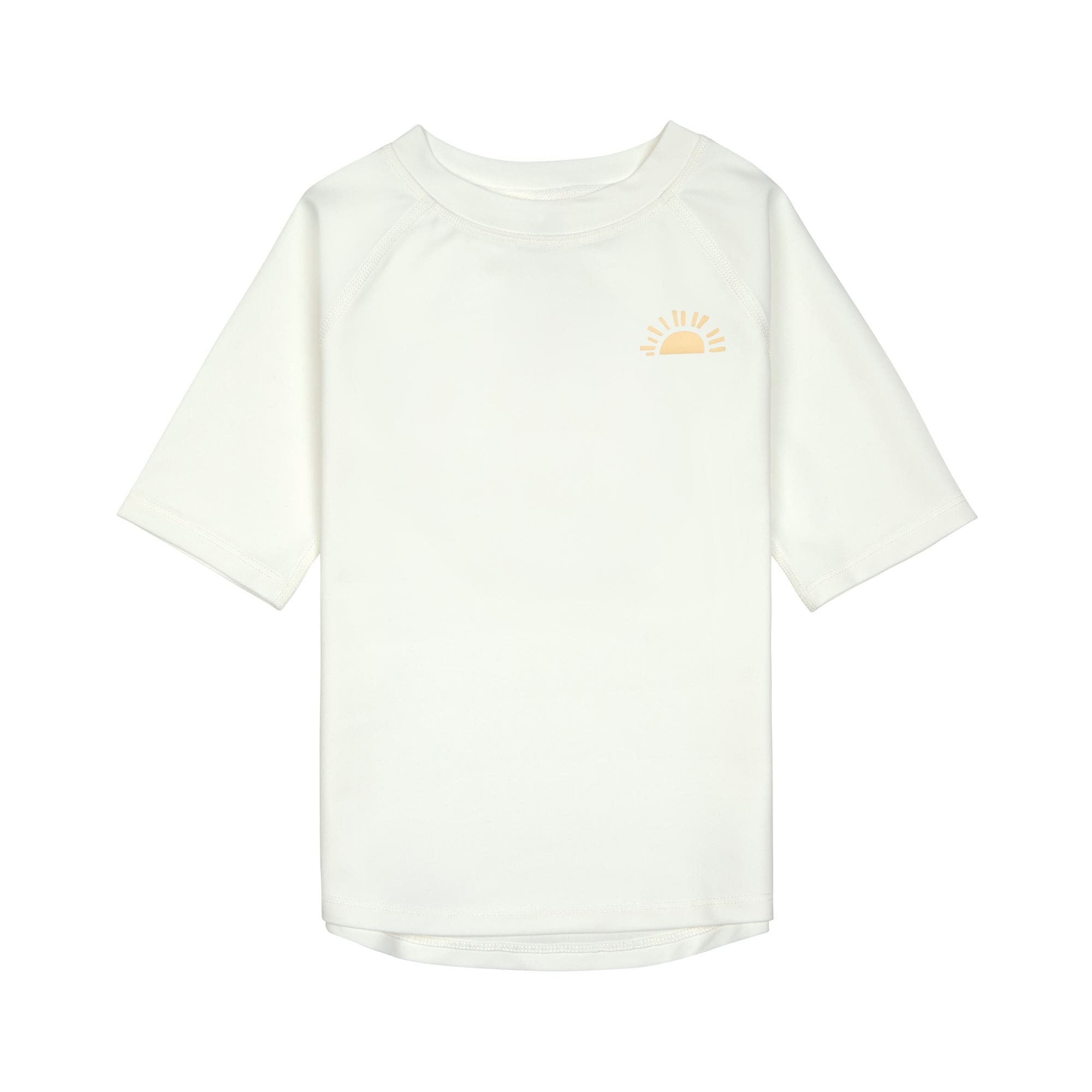 Lässig-Badeshirt-Sonne-weiß