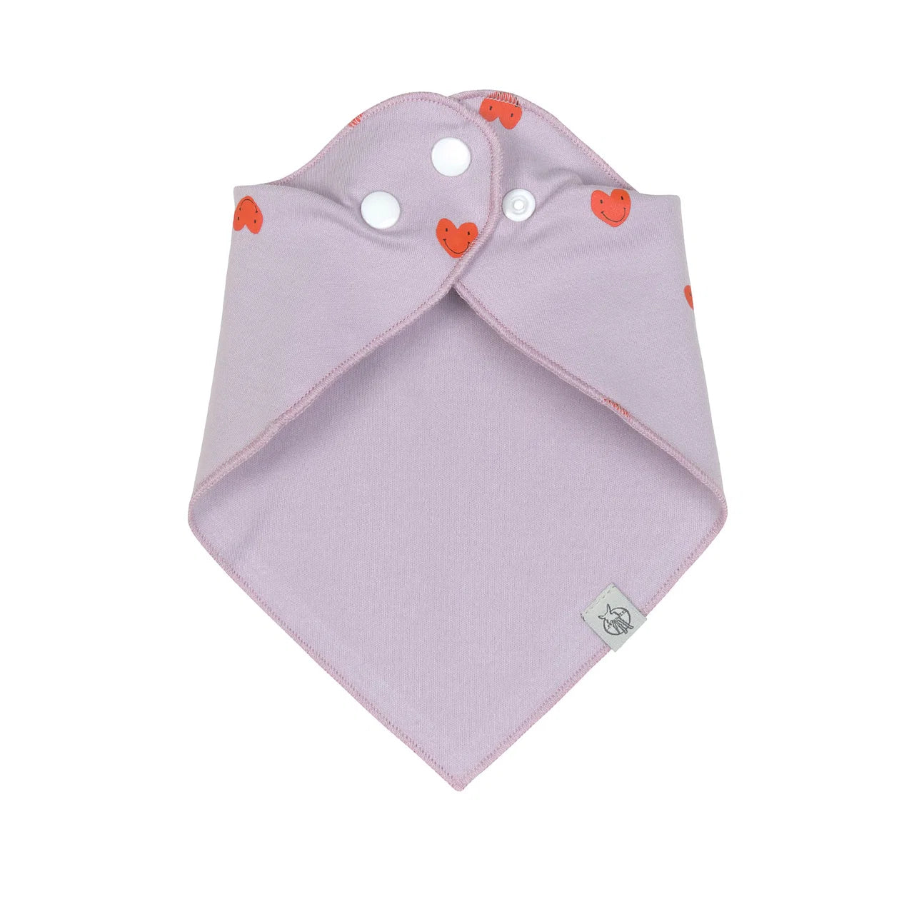 Lässig - Baby Dreieckstuch 2er-Set Happy Rascals Herz (bio)