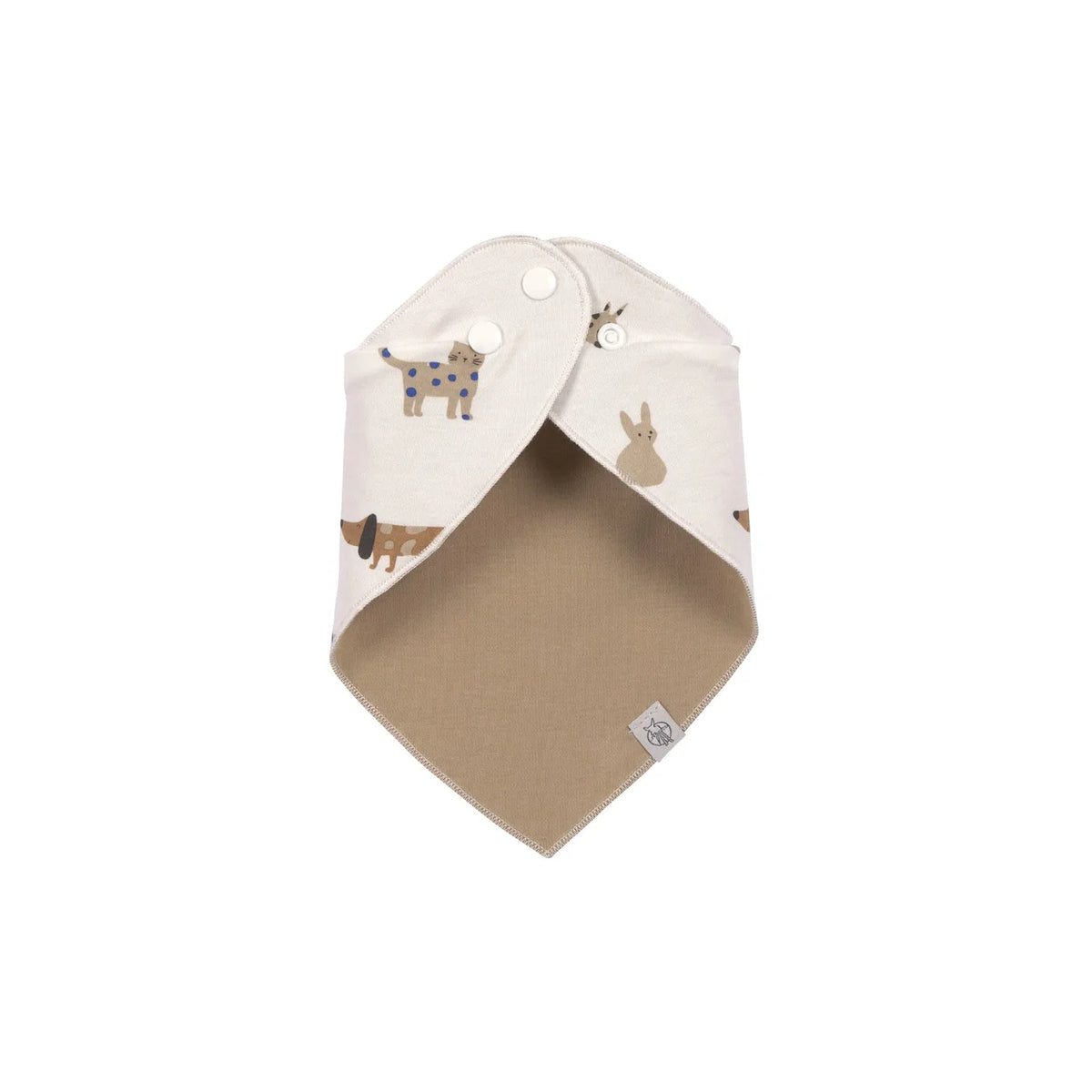 Lässig - Baby Dreieckstuch 2er-Set Little Mateys Royal Blau (bio)