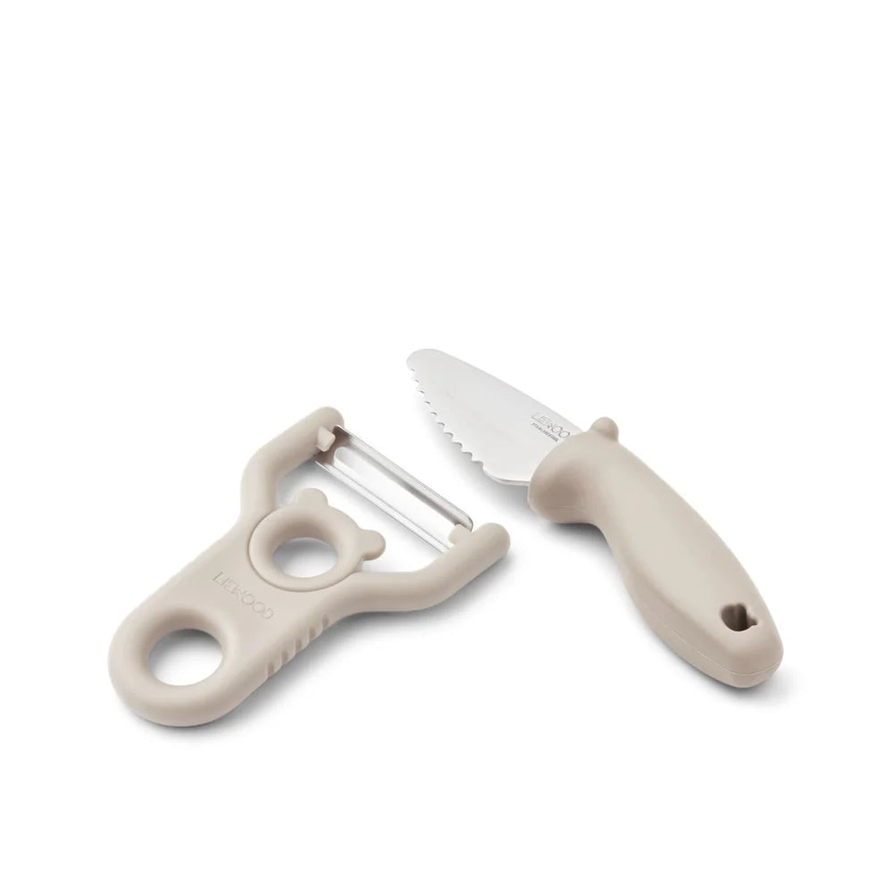 Liewood - Kinder Küchenhelfer-Set: Messer & Schäler