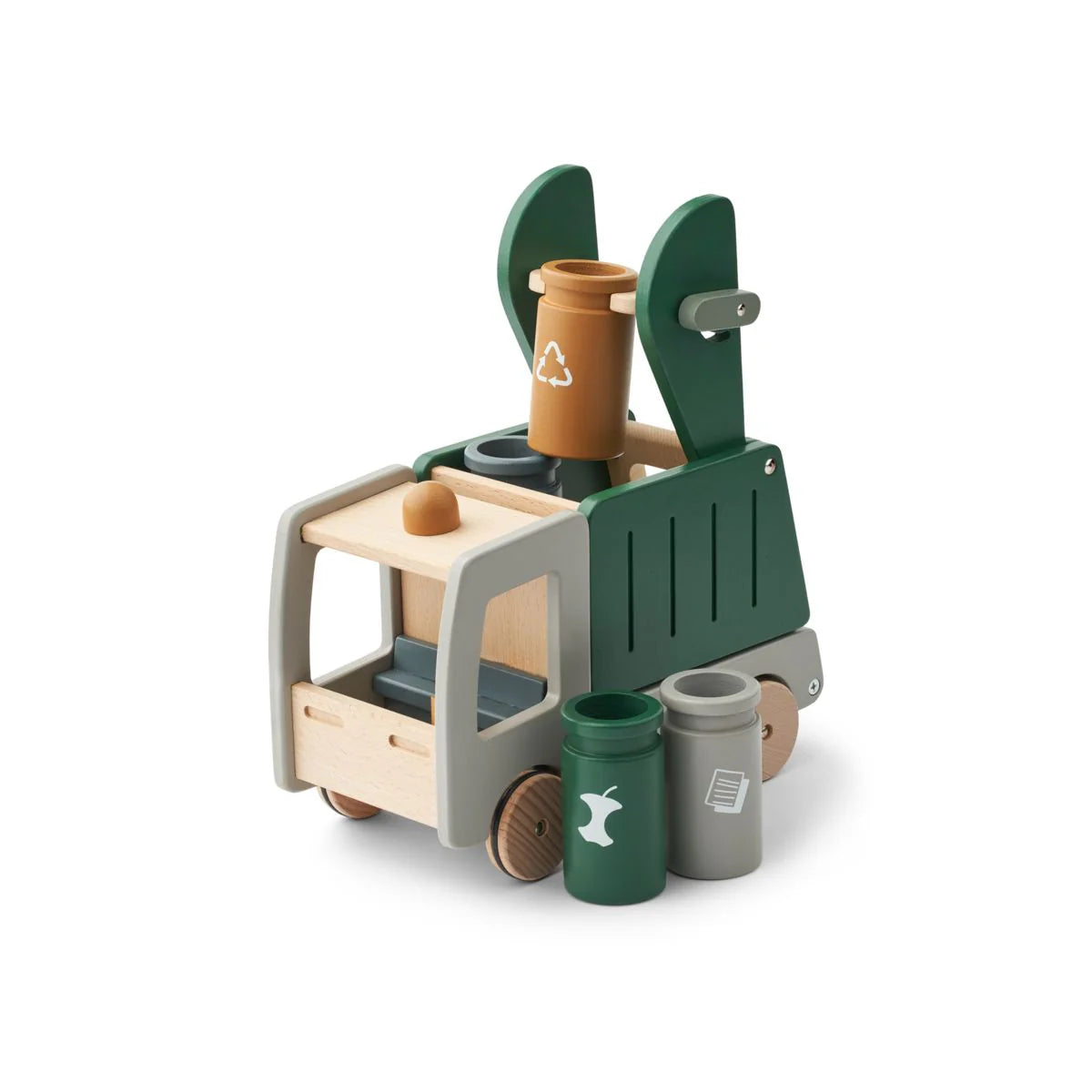 Liewood - Müllauto/ Recycling Truck Irina aus Holz
