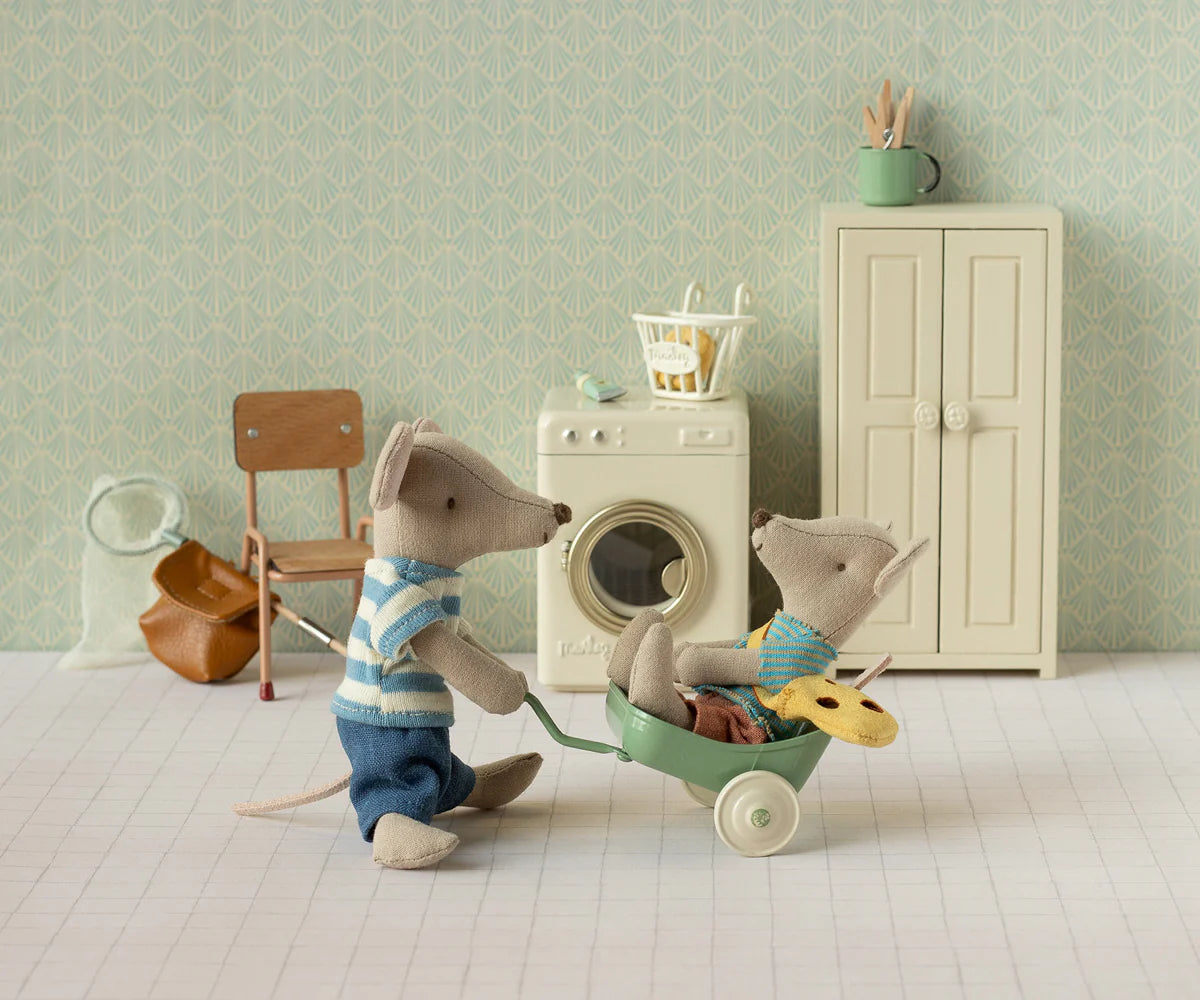 Maileg - kleiner Bruder Maus mit Tasche