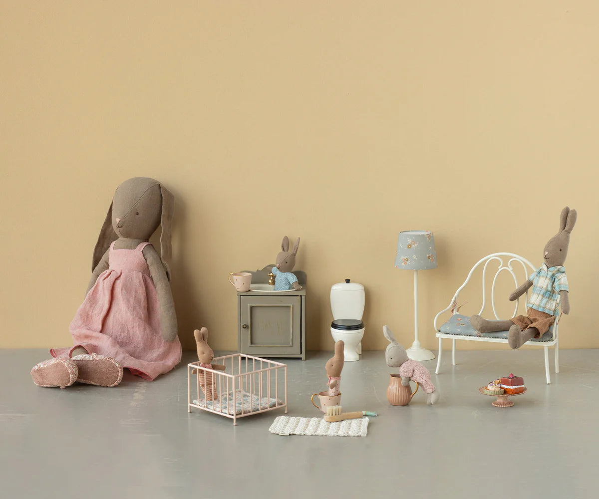 Maileg - Hase klein rot kariert