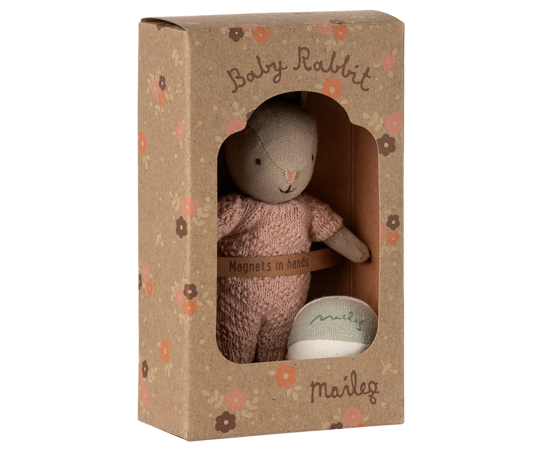 Maileg - Kaninchen Set Micro sand rosa