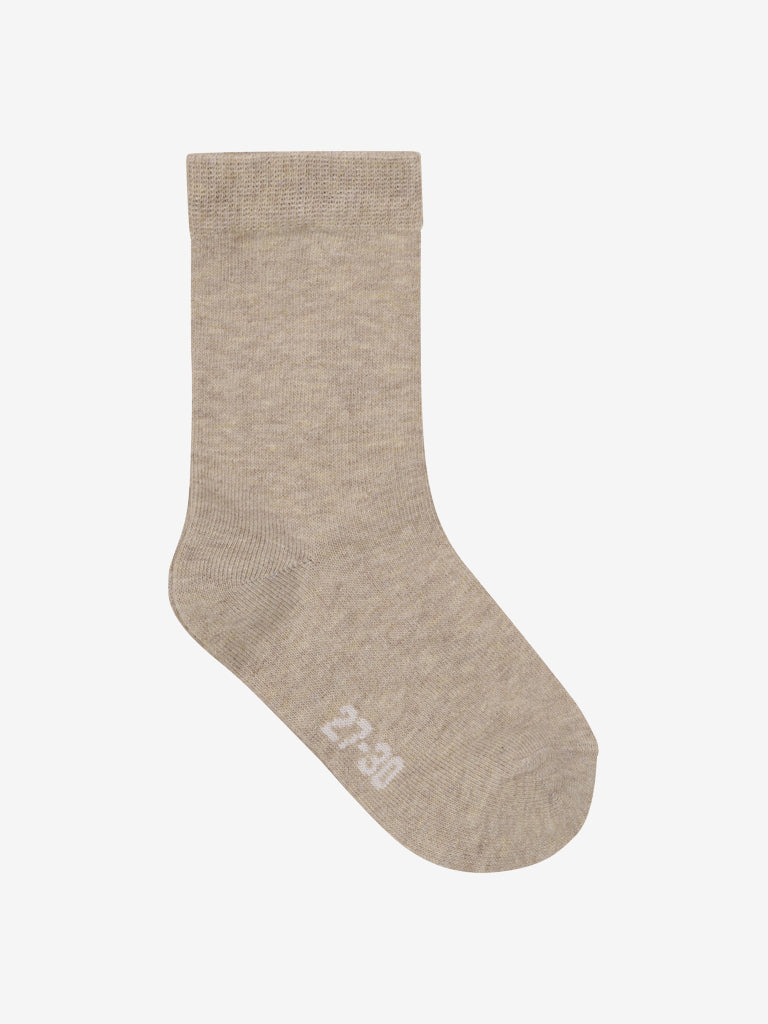 Minymo - 2er-Pack Socken Beige