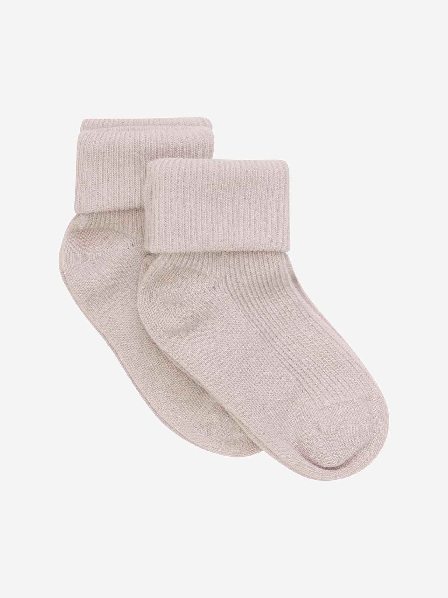 Minymo - 2er-Pack Socken gerippt Rosa