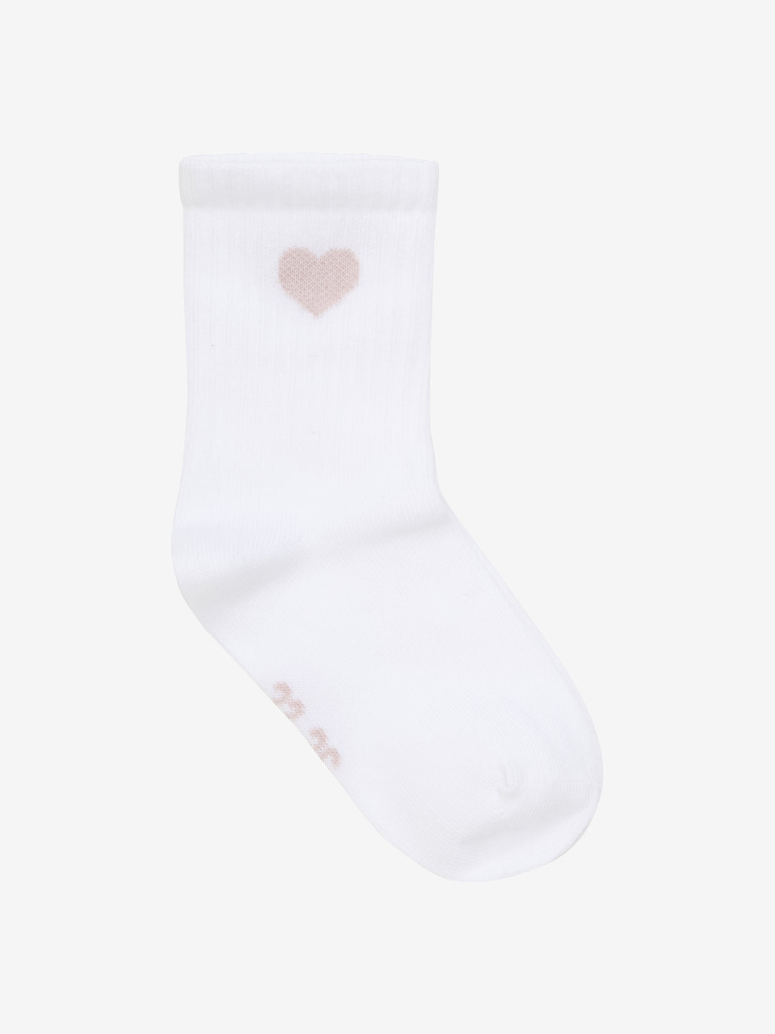 Minymo - 2er-Pack Tennis Socken Herz