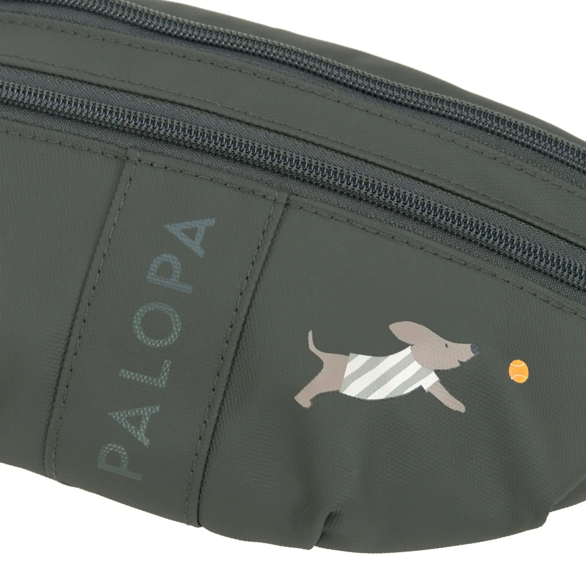 PALOPA - Kinder Bauchtasche Mini Enja Hund grün MINI & ME