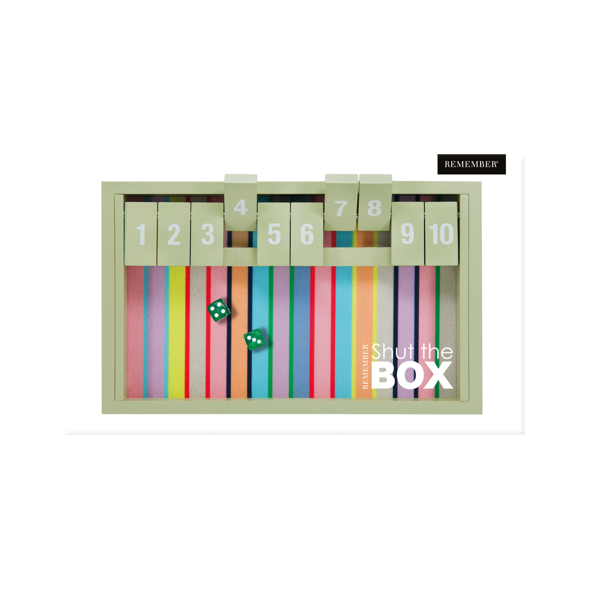 Remember - Shut the Box Zahlenspiel