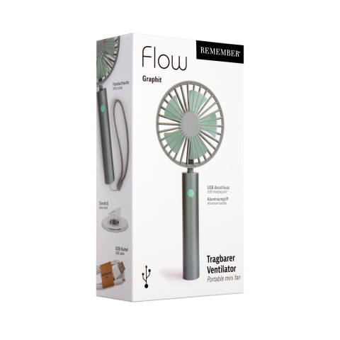 Remember - Ventilator Flow Grau/Petrol