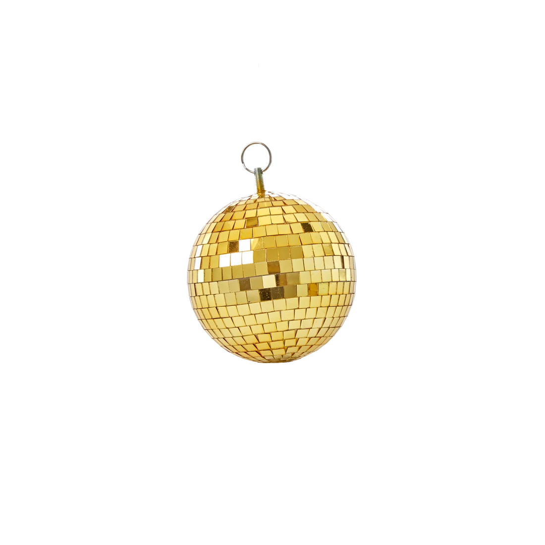 Rice - Discokugel mittel gold