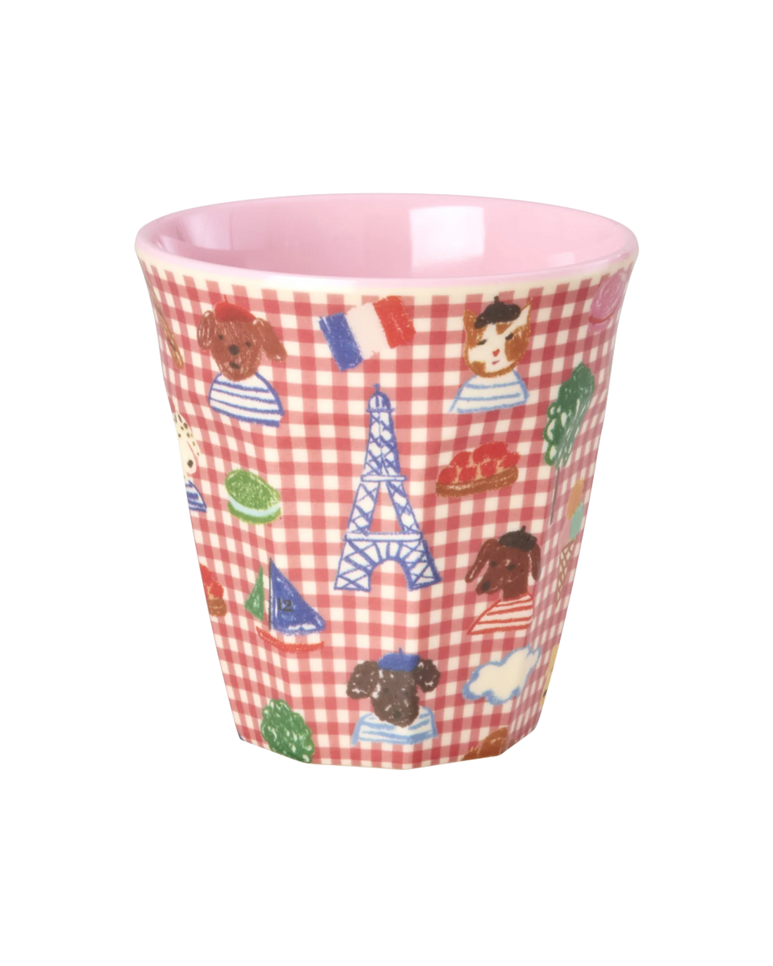 Rice - Melamin Becher Paris 250ml rot