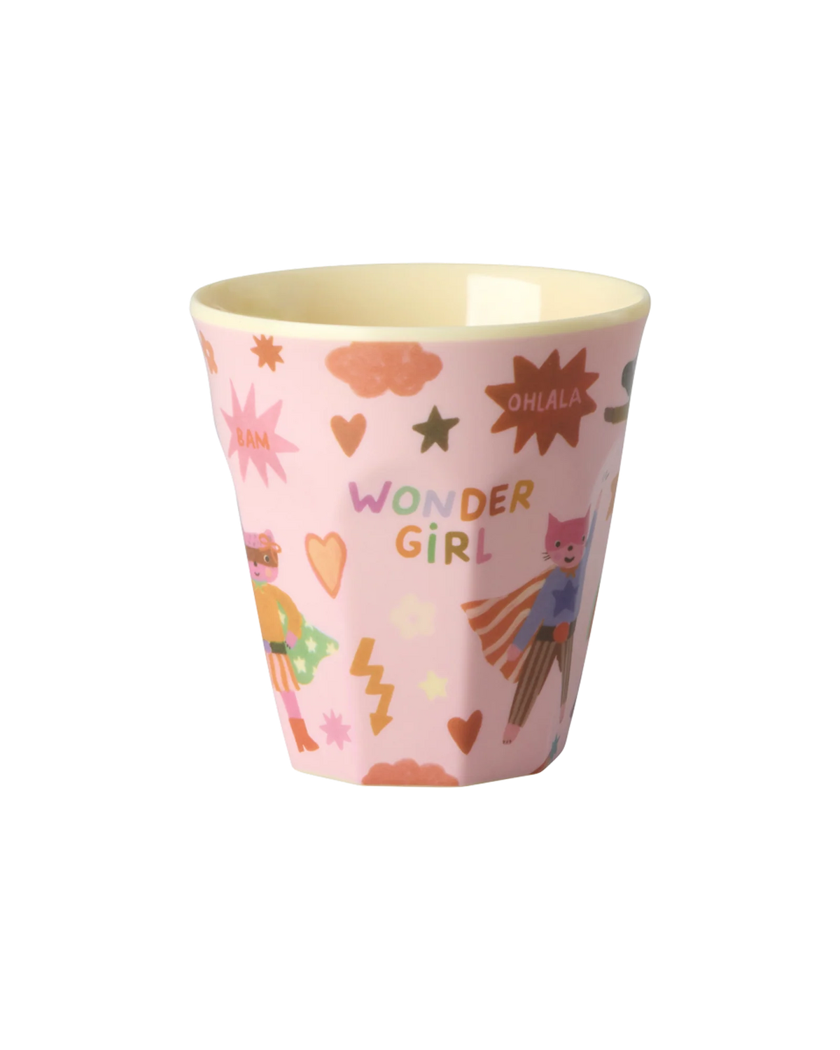 Rice - Kinderbecher Becher Wonder Girl rosa 160ml