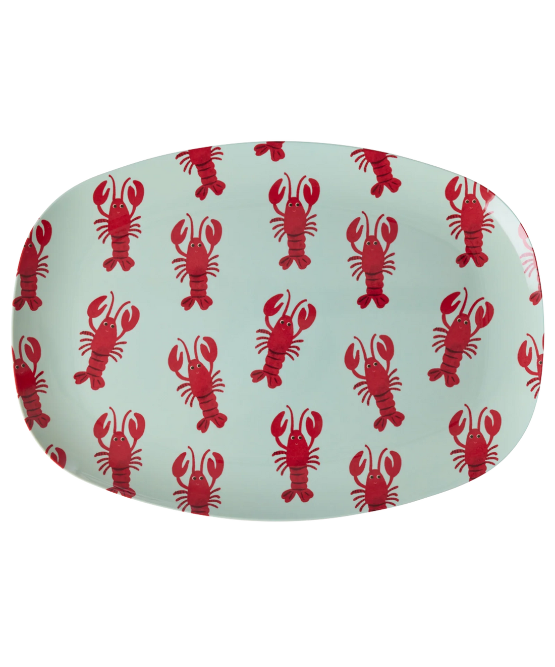 Rice - Melamin Servierplatte Lobster