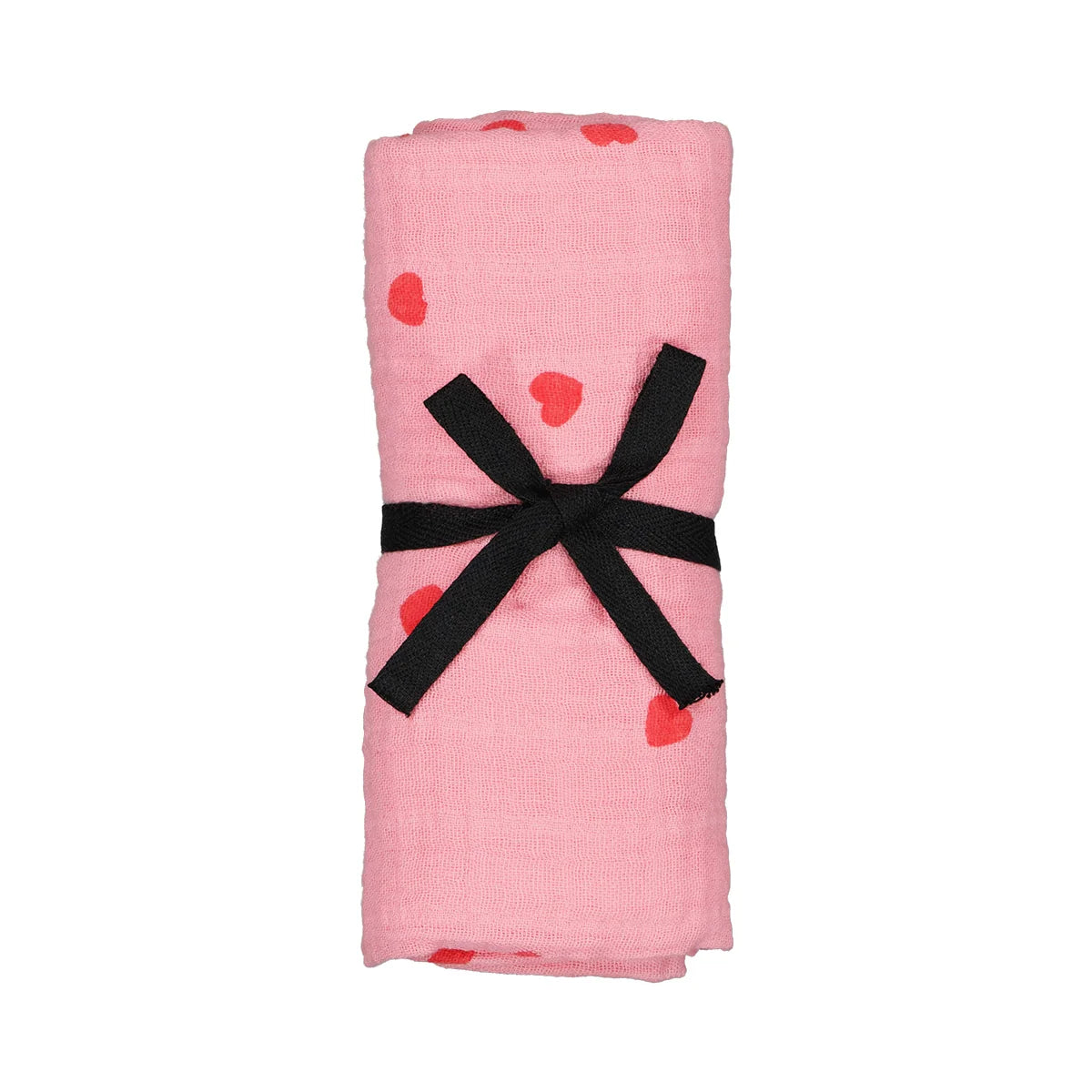 Rose in April - Swaddle Herzen rosa MINI & ME