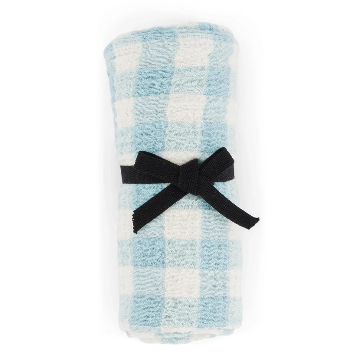 Rose in April - Swaddle karo hellblau MINI & ME