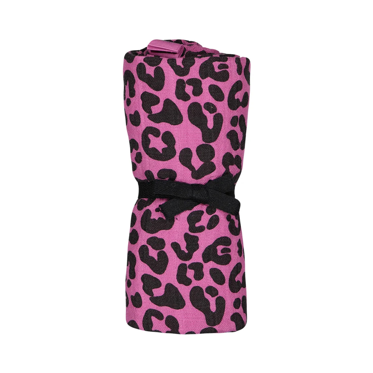 Rose in April - Swaddle leo pink/ schwarz MINI & ME