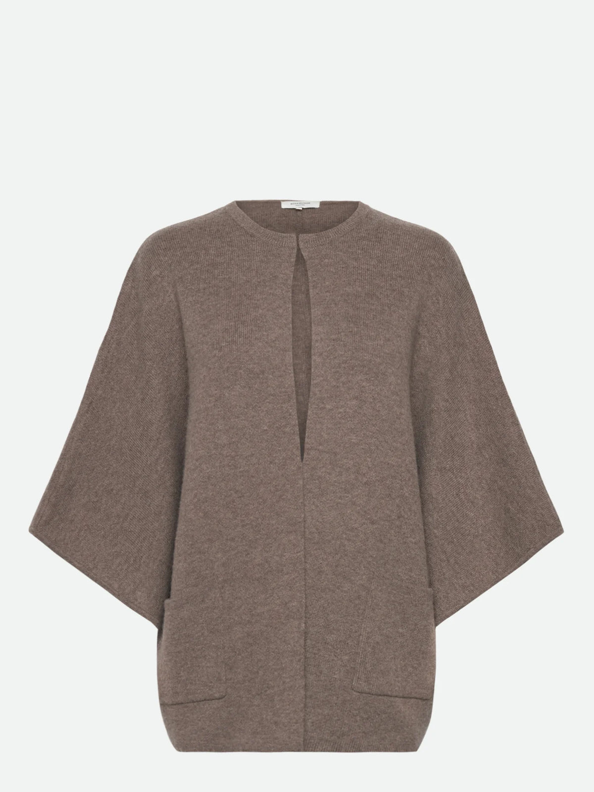 Rosemunde - Cape Strickjacke Wolle/Kaschmir Jesse braun