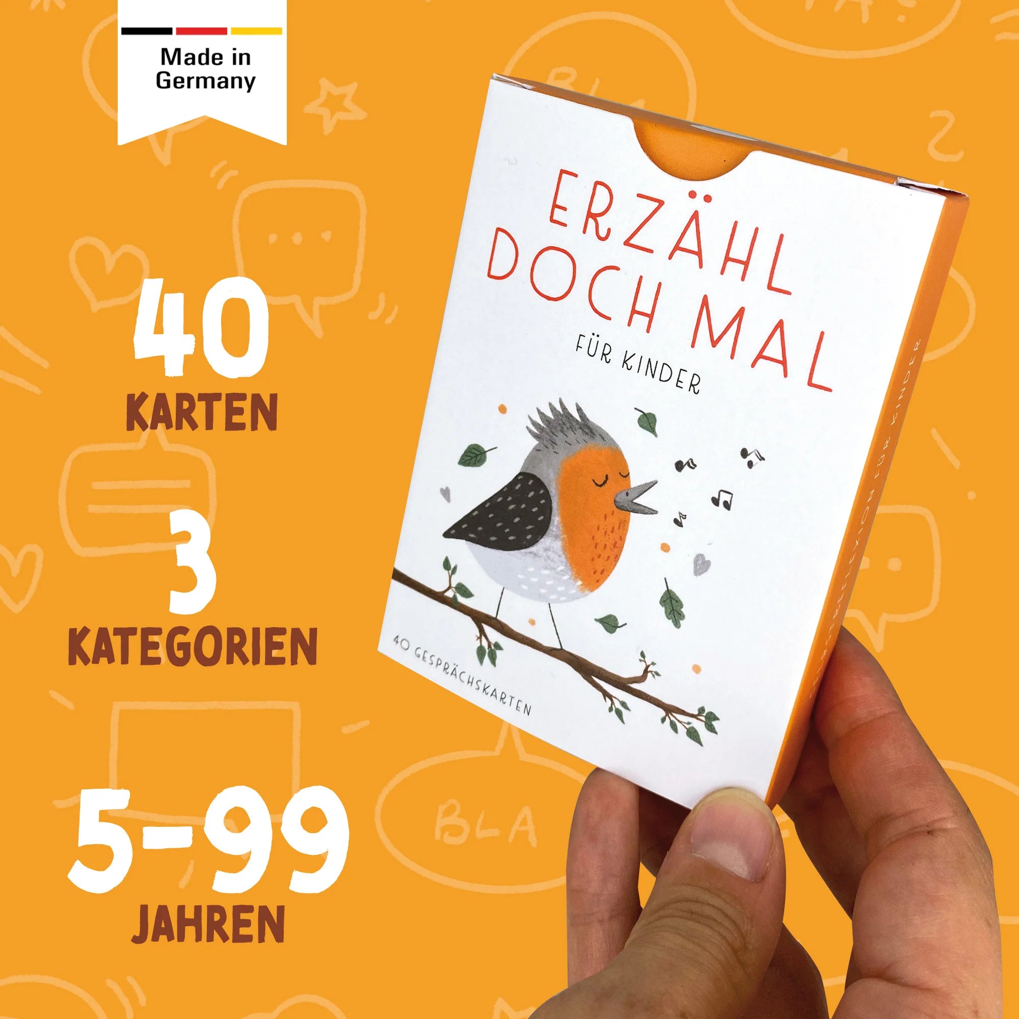 Rüsselfuchs - Kinder Gesprächskarten Erzähl doch mal