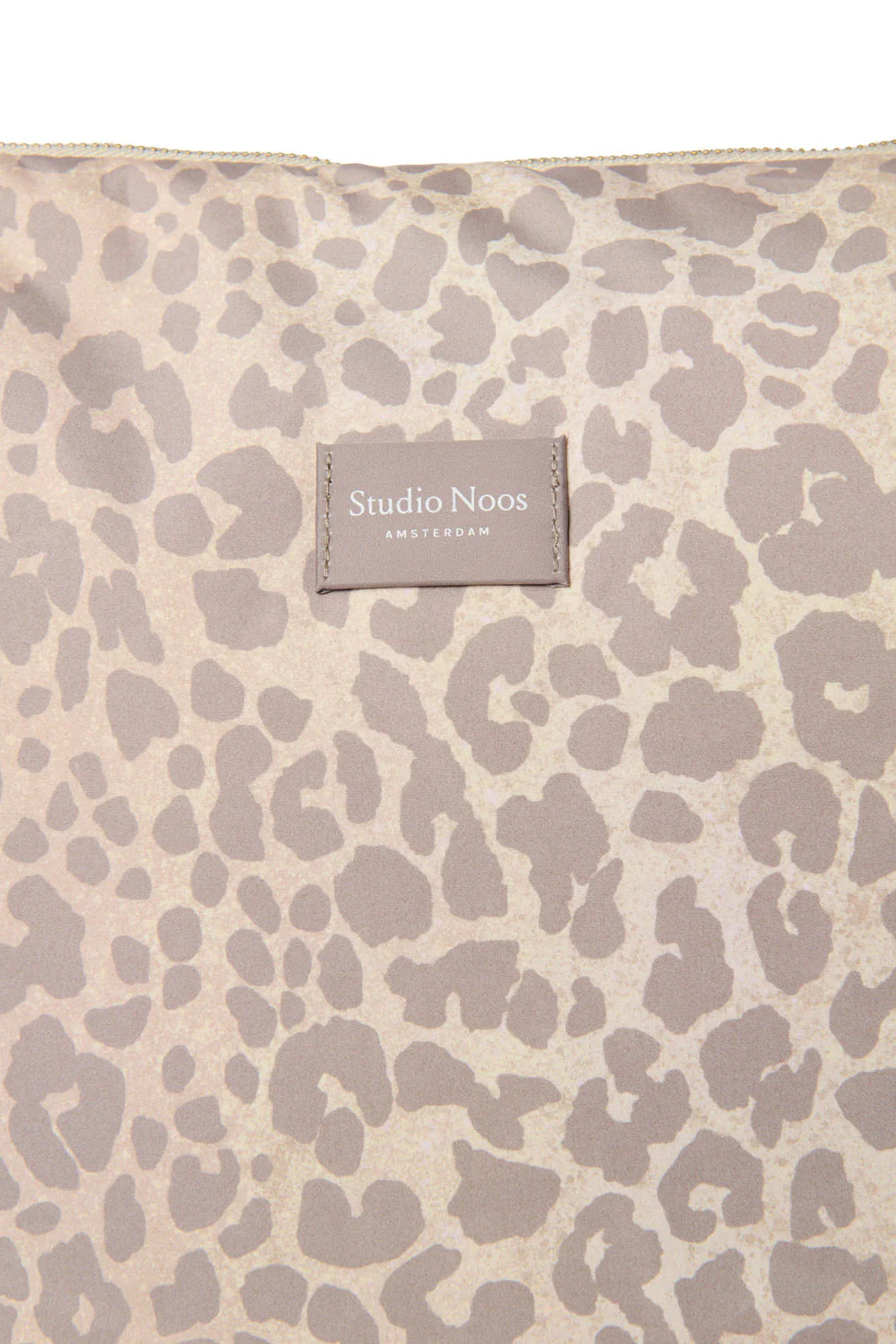 Studio Noos - Beige Leopard Puffy-Wickeltasche
